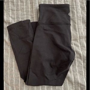 Low rise lululemon cropped leggings